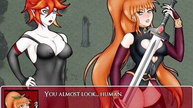 A seductive vampire princess takes on the challenge of conquering a human woman, but their intense sexual encounter leads to unexpected consequences