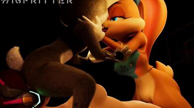 DVa Futa with Judy & Lola - Wigfucking