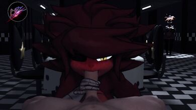 [Blender] Foxy Blowjob