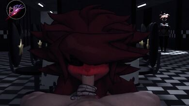 [Blender] Foxy Blowjob