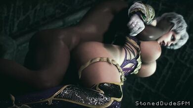 Watching the hot and sexy Ivy Valentine fucked by a black slave while being filmed in her mansion