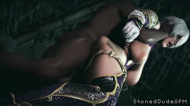 Watching the hot and sexy Ivy Valentine fucked by a black slave while being filmed in her mansion