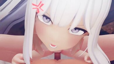 Innocent-looking Miyako turns into an angry cowgirl in this 24/7 non-stop SireSire video, where she takes on three big black cocks with no mercy