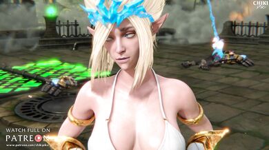 Watch Janna get blackmailed into a blowjob!