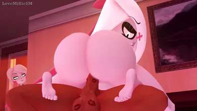 Mrs Vagina Gets Invaded by the Lovely Milky Slut