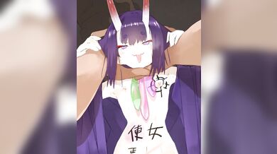 As Shuten Douji and Wawa(Wa17) team up, they engage in a steamy hentai threesome with each other!