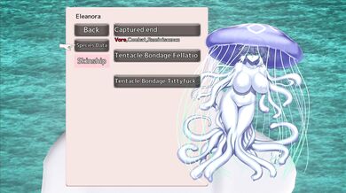 Dominatrix Quest: Kuro and the Naughty Monster Girls, a hentai PORN video featuring two volumes of demo scenes, including 47 in total