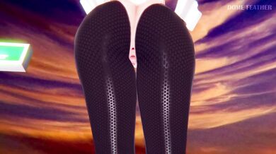 Dominatrix Dildo Cum Punishment or Domination and Submission with a Strap-on for Ejaculation Finesse