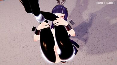 Dominatrix Dildo Cum Punishment or Domination and Submission with a Strap-on for Ejaculation Finesse