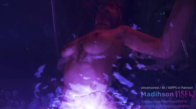 Watch this hot and steamy sex scene featuring Tracer from Overwatch as she showers and has some fun with a friend