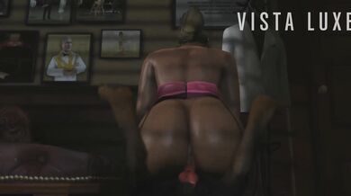 Hardcore Hentai Porn - A Busty Doll Fucks a Dog in the Dark, Grand Theft Auto V Style!