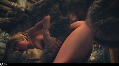 After his long day of adventuring in Skyrim, while his husband sleeps, a woman decides to indulge herself in some solo playtime