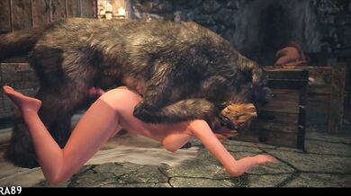 After his long day of adventuring in Skyrim, while his husband sleeps, a woman decides to indulge herself in some solo playtime