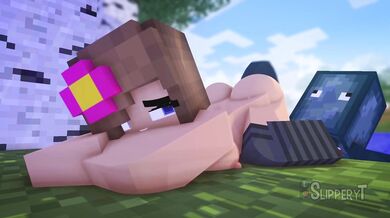 Watch as Jenny is fucked by a giant X shaped squid in this hot new porn scene!