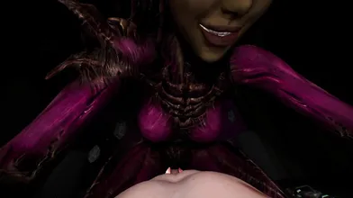 Major Terran Kerrigan - A Zergling Beauty who Takes You on a Space Adventure