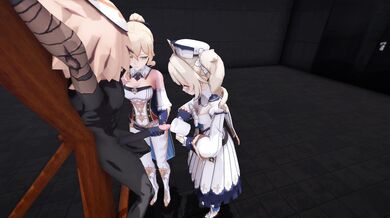 [9wjy9] Lucky Hilichurl becomes Jean and Barbaras personal Sex slave (Feat Lisa)