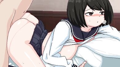 A horny teacher at a private school catches one of her students masturbating in the locker room and decides to take matters into her own hands