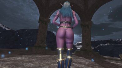 A Night Elf, all by herself, explores her hidden desires in this solo adventure! Get ready to see some Weebuvr action