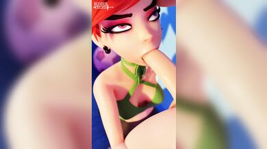 Sexy Blonde Slut Eats Cock Like a Pro