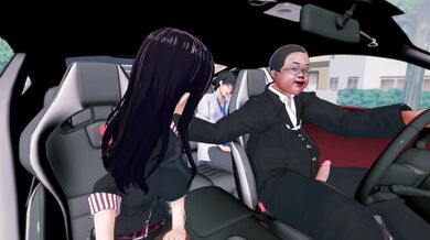Tired of riding alone? Why not share your car with a couple of sexy Japanese ladies in 8005?