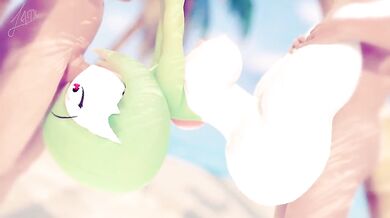 The Legend of the Gardevoirs Threesome with Adrian Dust Red