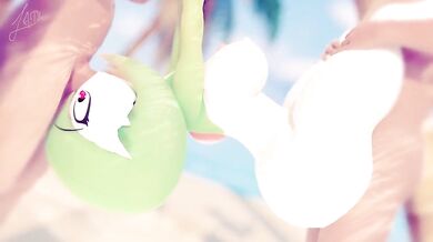 The Legend of the Gardevoirs Threesome with Adrian Dust Red