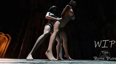 CYCLE FUCK: LARAS CAPTURE PART 3 WIP