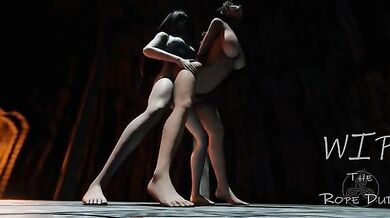 CYCLE FUCK: LARAS CAPTURE PART 3 WIP