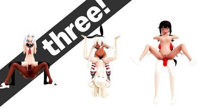 The Ship Maidens and Fleet Girls - Three Way Sex Algorithm (R18)