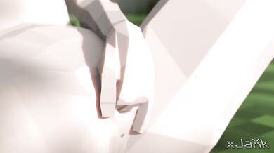 Moments of Pleasure in the Minecraft World: Alex Touches Herself Endlessly