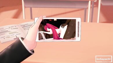 Kotori Itsuka from Date A Live, you are so hot! [Insert Your Name Here] loves to watch you getting fucked by tentacles and monsters