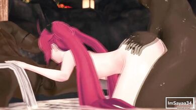 Kotori Itsuka from Date A Live, you are so hot! [Insert Your Name Here] loves to watch you getting fucked by tentacles and monsters