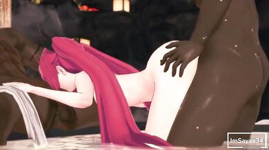 Kotori Itsuka from Date A Live, you are so hot! [Insert Your Name Here] loves to watch you getting fucked by tentacles and monsters