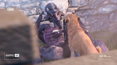 Mrs Potato Head gets caught red-handed with Mr Potato Head in the kitchen closet