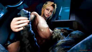 Watch as Helena Douglas gets abducted by Aliens and blasted with their no shine ray guns in this hentai PORN video