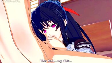 A hot schoolgirl meets her teacher in the classroom after hours, and they engage in some steamy education!