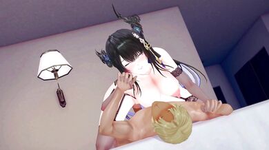 Nerissa Ravencrofts Sexual Escape in Haniwas Miniature Garden: After-Sex Romp