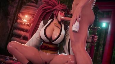 Watch the Baiken GG compilation full of hot scenes and erotic action