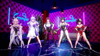 Watch the sexy dancers get naughty in this hot dance club scene!