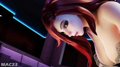 Miss Fortuna [mac23] gets caught having an affair with her boss during lunch break and is dragged into his office for a quickie