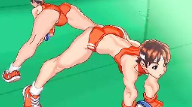 Ms Sakura, The Fitness Instructor! (Red Sport Suit) [Bingotarte]