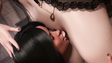 Watch as Naomi, the hot and naughty college student, explores the treasures of Nadias body in a passionate 5-way orgy with her friends!