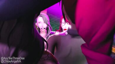 After losing a bet, two best friends find themselves in a sexy competition against each other to see who can please their beautiful roommate the most