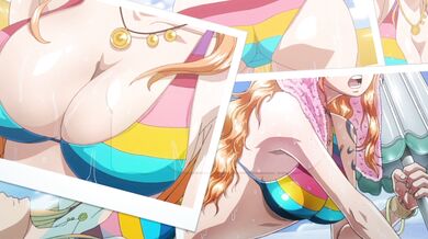 Watch as Nami, a sexy nudist in 4K quality, strips down her clothes to reveal her perfect body in this hentai PORN video