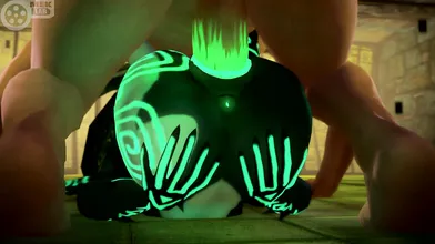 The Legend of Zelda: Twilight Princess HD - Midna and the Mating Press Slow Mo by Meklab