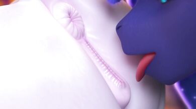 The Sun and Moon embrace, as their hot passion ignites in the clop of an Italian-American