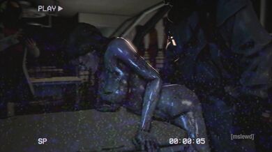 Deborah Harper gets doggy style with the undead in Resident Evil
