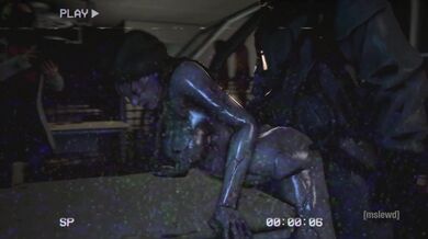 Deborah Harper gets doggy style with the undead in Resident Evil