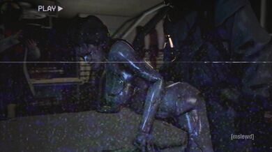 Deborah Harper gets doggy style with the undead in Resident Evil
