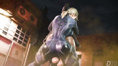 Two girls, Jill and Sheva, get down and dirty in a filthy fart edit